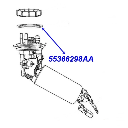 Jeep Wrangler JL Fuel Module O-Ring 18-