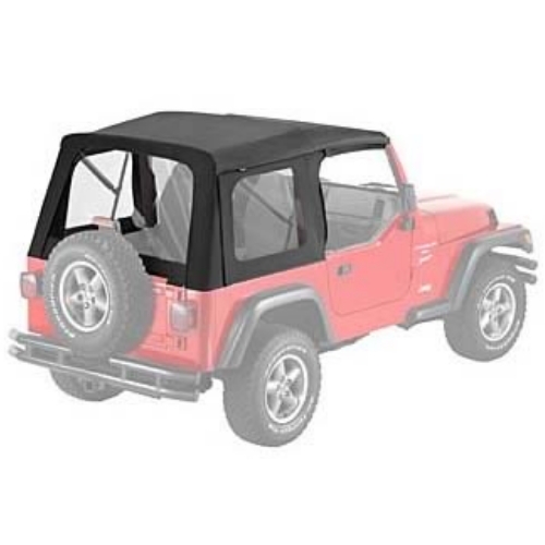 Jeep Wrangler TJ Ersatz Verdeck Hülle Black Denim Bestop 97-02