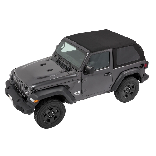 Jeep Wrangler JL 2-door Trektop NX hood soft top Bestop Twill textile 3-layer Bestop 18-