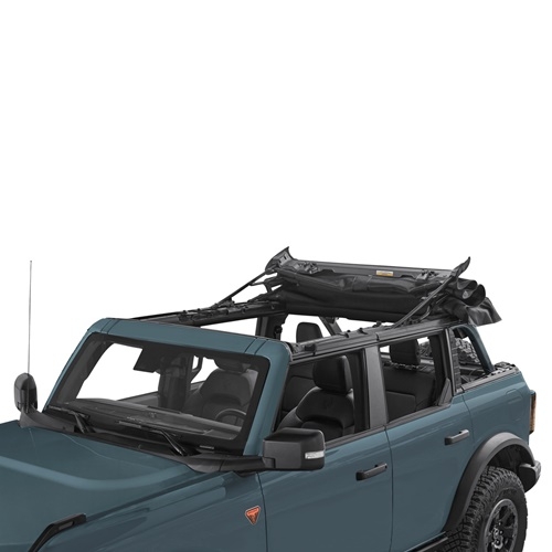 Ford Bronco 4türer Trektop Slantback Verdeck Softtop Black Twill Bestop 21-