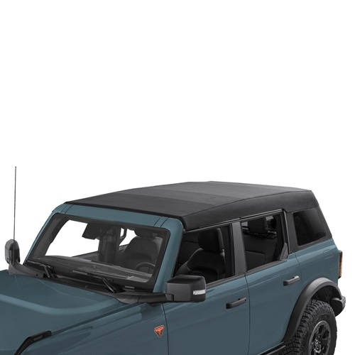 Ford Bronco 4-door Trektop Slantback soft top Black Diamond Bestop 21-