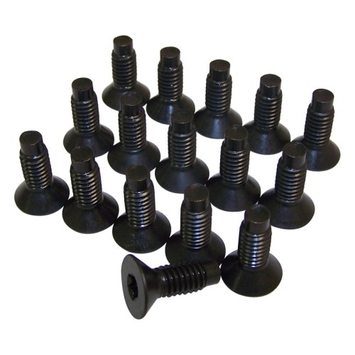 Jeep Wrangler YJ Scheibenrahmen Torx Schrauben Satz 16 Stk. schwarz 87-95