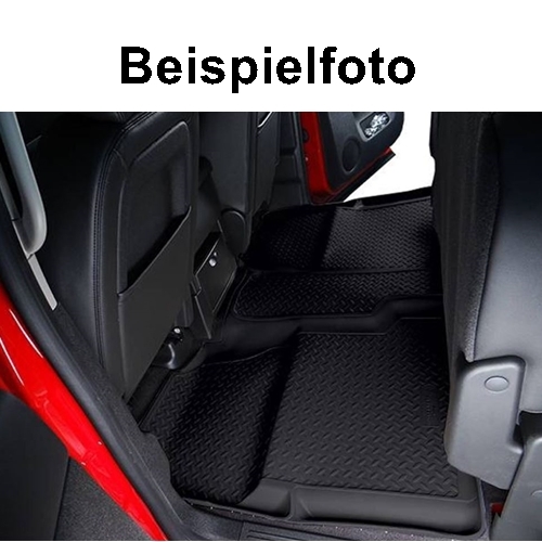 Jeep Wrangler TJ Fussmatte Gummimatte hinten Schwarz Classic Style Husky Liners 96-06