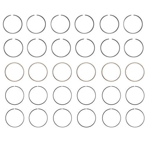 Jeep Wrangler JK 3,8 ltr. Piston Ring Set Enginetech 0,50mm Oversize 07-11