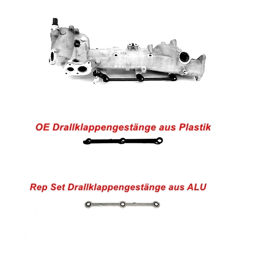 Jeep Grand Cherokee WK WH 3,0 ltr. CRD Diesel one Intake Manifold Running Control Connecting Rod 07-09