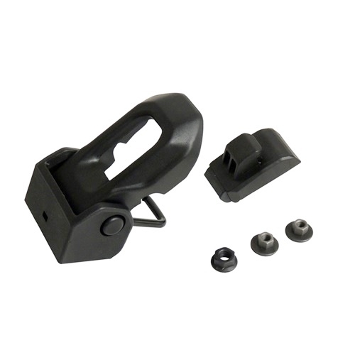 Jeep Gladiator JT one black Hood Catch Kit 19-22