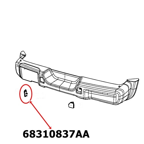 Jeep Wrangler JL rear LED License Plate Light 18-22