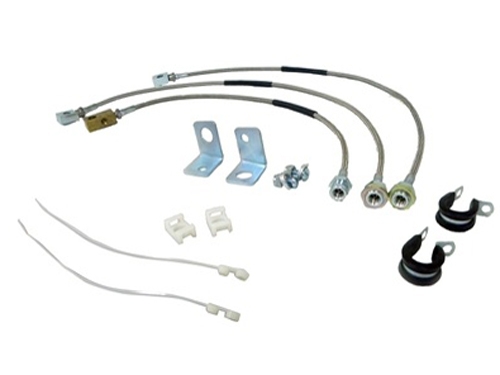 Jeep Cherokee XJ Brake Hose Kit Stainless Steel up to 6" lift year 84-01
