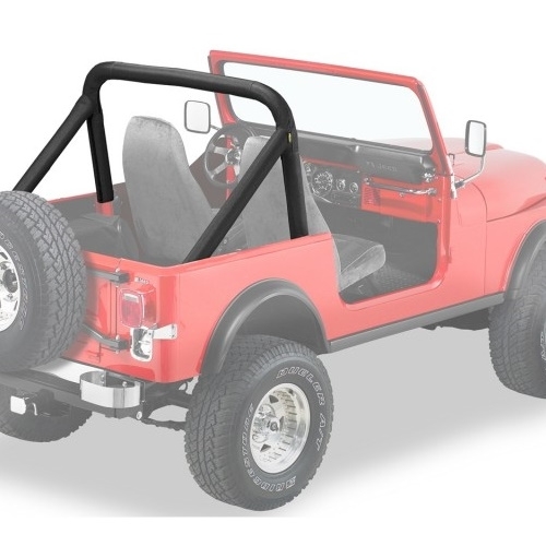 Jeep CJ Überrollbügelpolster Black Denim Bestop 80-86