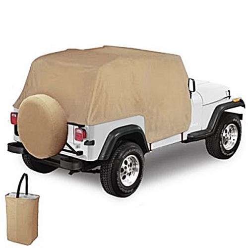 Jeep Wrangler YJ All Weather Trail Cover Rain Cover Brown Spice Bestop 92-95