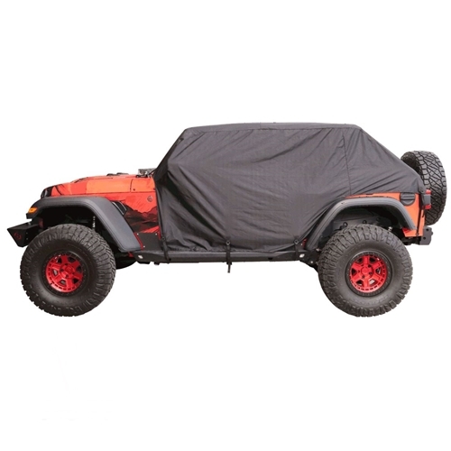 Jeep Wrangler JK 4türer All Weather Trail Cover Regenschutz Abdeckung schwarz für Trektop Bestop 07-18