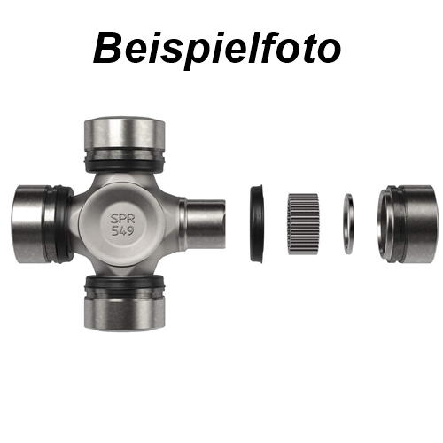 Jeep Comanche MJ front Drive Axle Shaft U-Joint 82 x 27mm without ABS Spicer 84-01
