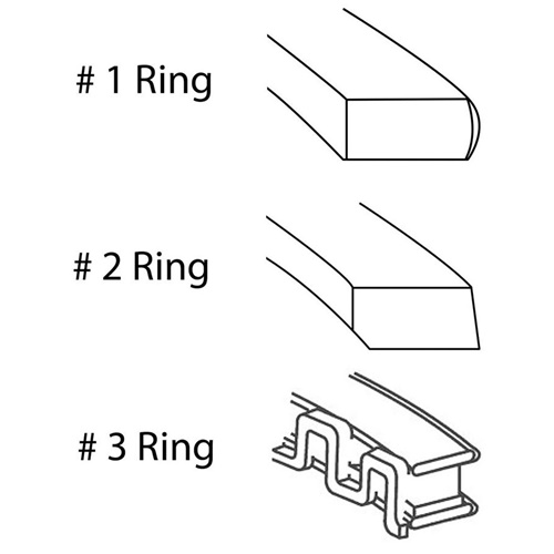 Jeep Cherokee XJ 2,5 ltr. Set Kolbenringe Kolbenringset .030" Übermaß Enginetech 84-95