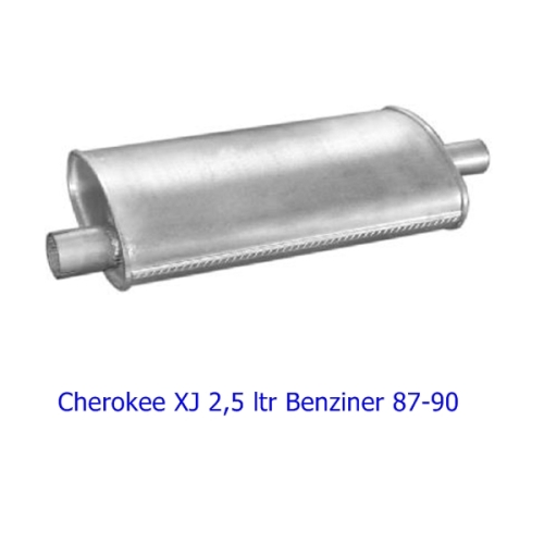 Jeep Cherokee XJ 2,5 ltr. rear Exhaust Muffler 87-90