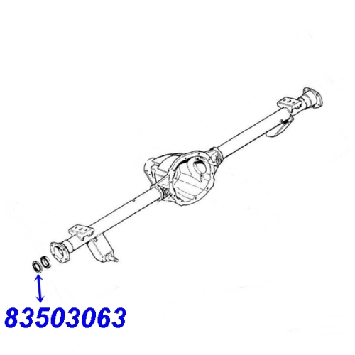 Jeep Cherokee XJ Axle Shaft Outer Seal Dana 44 rear axle 8790