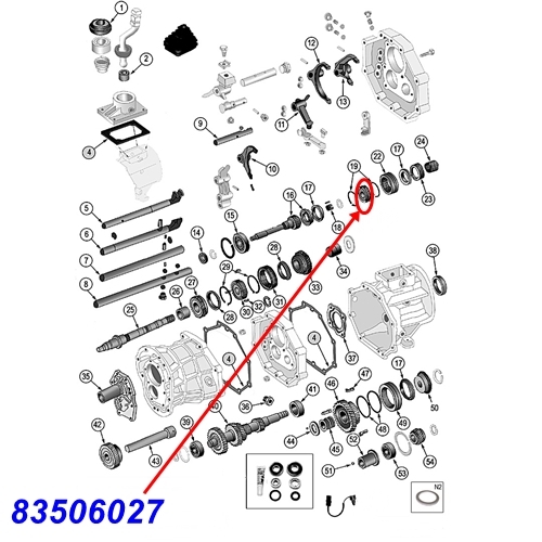 Jeep Wrangler YJ 3rd & 4th Gear Synchro Hub AX4 & AX5 manual Transmission 06.11.88-95