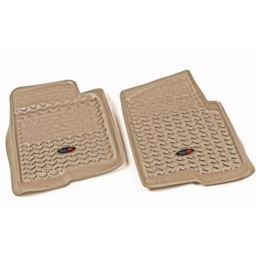 Ford F150 2er Set Fussmatten Fußmatten Fußraumwannen vorne All Terrain Rugged Ridge TAN 11-14