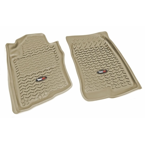 Nissan Pathfinder 2er Set Fussmatten Fußmatten Fußraumwannen vorne All Terrain Rugged Ridge TAN 05-12