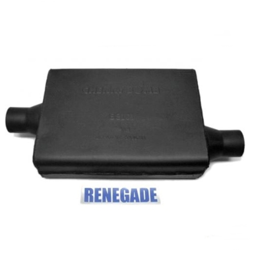 Jeep Wrangler TJ 2,5 & 4,0 ltr. Vortex Oval Exhaust Muffler Cherry Bomb