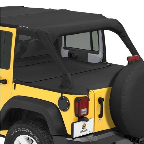 Jeep Wrangler JK 4türer Duster Abdeckung Verlängerung Black Diamond 07-18