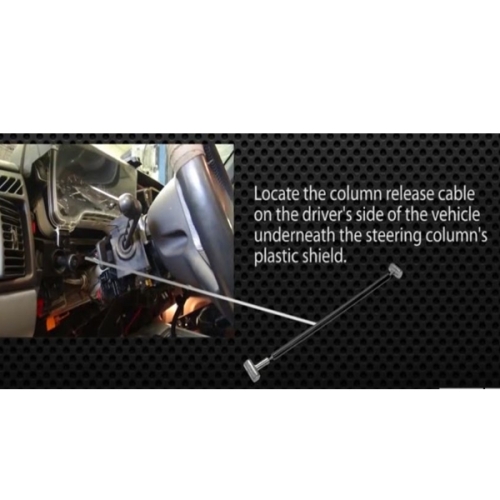 Jeep Cherokee Liberty KJ Tilt Column Release Cable 02-05