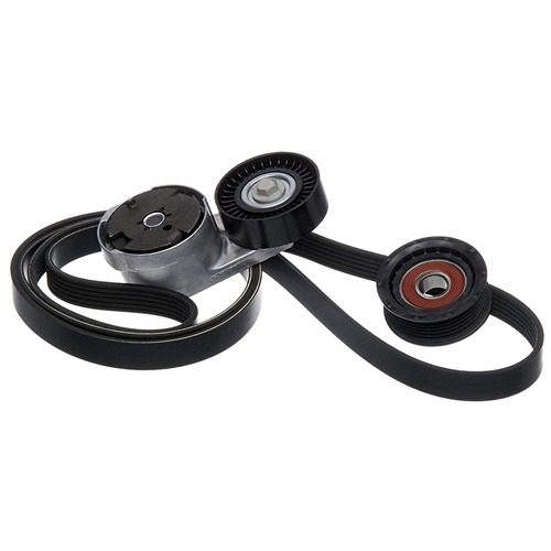 Jeep Grand Cherokee WK2 WH WK 3,6 ltr. Flachriemen Keilriemen Set mit Riemenspanner & Umlenkrolle 16-21