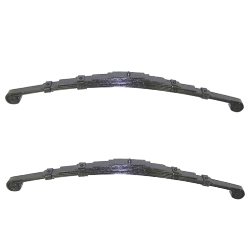 Jeep Willys MB CJ2A CJ3A CJ3B M38 Ford GPW 2pcs. front Leaf Springs spring package with 8 leafes 42-68