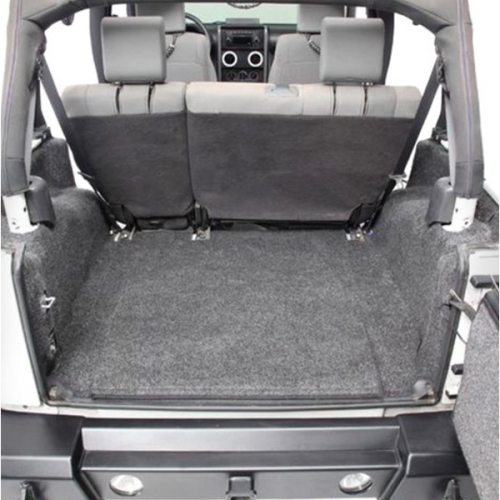 Jeep Wrangler JK 2türer Teppich Set hinten Kofferraum mit Hecktürverkleidung BedRug 07-10