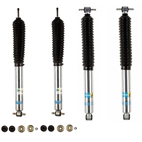 Jeep Wrangler TJ Set Gasdruck Stoßdämpfer vorne & hinten 3" 75mm BILSTEIN B8 5100 96-06