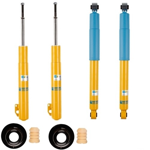 Jeep Grand Cherokee WH WK 3.0 liters CRD EU model set gas pressure shock absorbers front & rear BILSTEIN B6 05-10