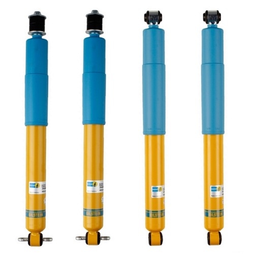 Jeep Grand Cherokee WJ WG petrol engine EU model set gas pressure shock absorbers front & rear BILSTEIN B6 Standard 99-04