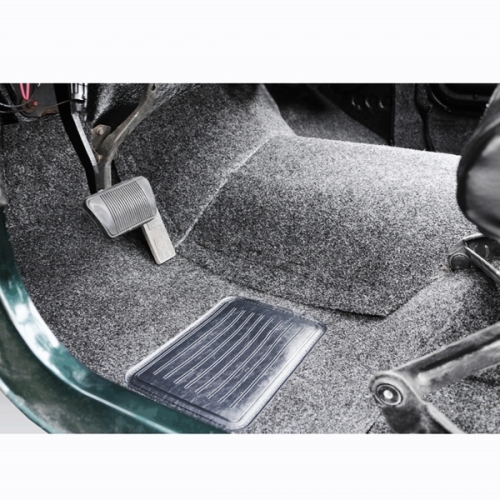 Jeep Wrangler YJ Gray Replacement Floor and Cargo Carpet Kit BedRug 87-95