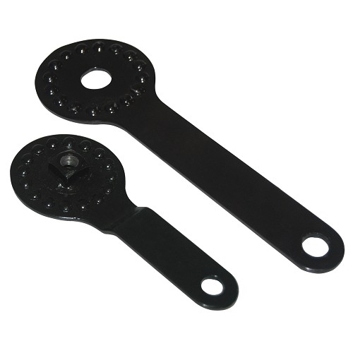 Jeep Willys CJ CJ2A CJ-2A left Windshield Adjuster Plate Assembly 46-49