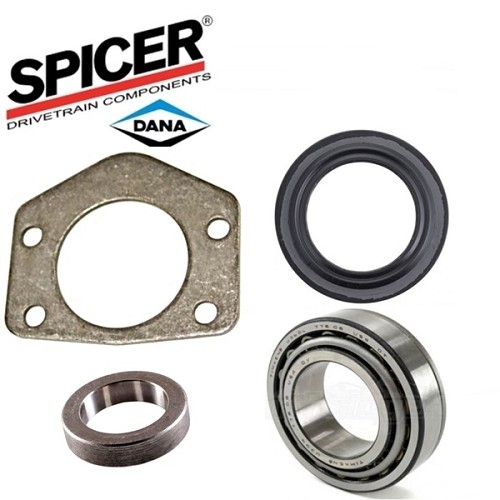 Jeep Wrangler TJ wheel bearing set outside with bearing holder Dana 44 rear axle drum brake Spicer 96-06