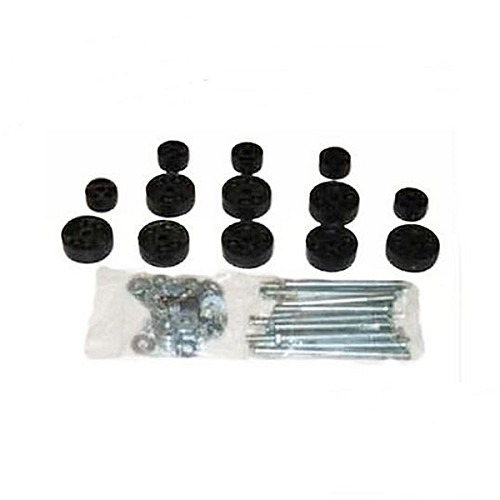 Jeep CJ CJ5 CJ7 CJ8 Body Lift Karosserieauflage Kit 1'' 25mm Höherlegung Schaltgetriebe 72-86