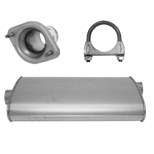 Jeep Cherokee XJ 4,0 ltr. MSL Maximum rear Exhaust Muffler 0001