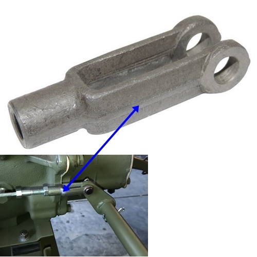 Jeep Willys MB M38 M38A1 CJ2A CJ3A CJ3B CJ5 CJ6 Ford GPW Clutch Linkage Adjusting Yoke 42-71