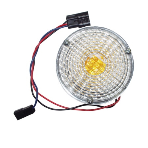 Jeep CJ Blinker Blinkleuchte vorne inkl. Glühlampe und Fassung mit Kabel 69-75