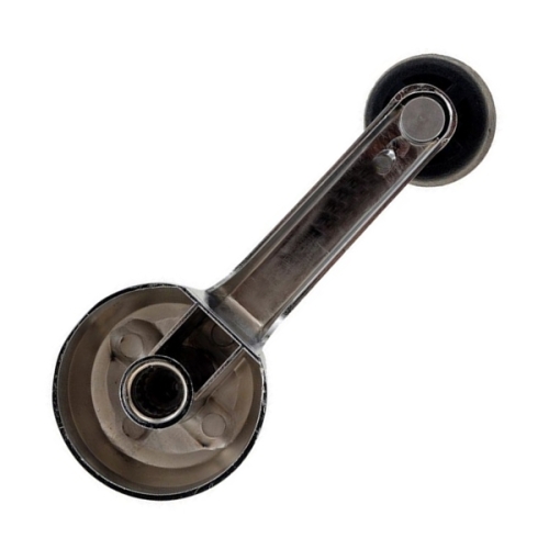 Jeep CJ CJ7 CJ8 Chrome Window Door Handle with black Knob with speakers 76-86