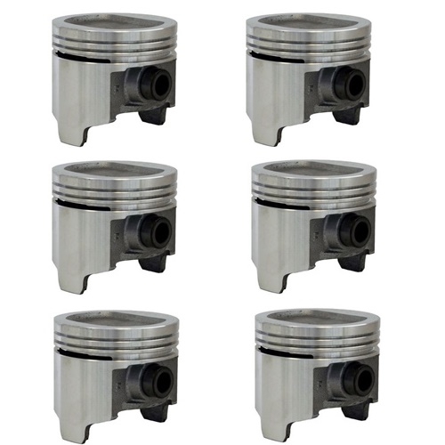 Jeep Wrangler YJ 4,2 ltr. 6er Set Kolben inkl. Bolzen Standard Enginetech 87-90