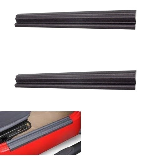Jeep Wrangler TJ 2-piece entry edge protection sill set black 96-06