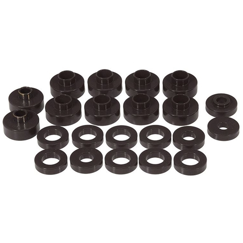 Jeep CJ CJ5 CJ7 Polyurethane Body Mounts Bushings standard black Daystar 76-77