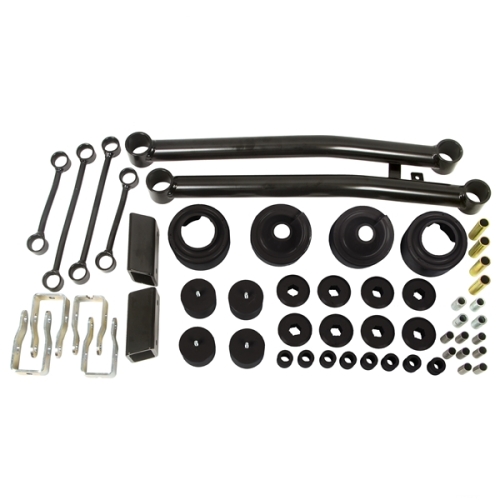 Jeep Wrangler JL 2" Höherlegung Spacer Distanzbuchsen Set incl. Stabistangen usw. Daystar 18-