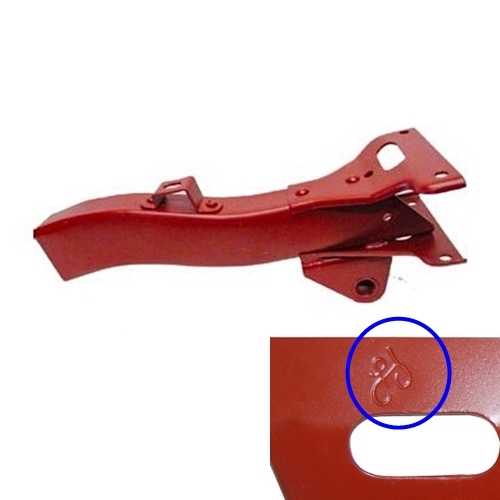 Ford GPW 18” front right Repair Frame Chassis with gusset & "F" Mark 42-45