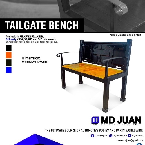 Jeep CJ Heckklappensitzbank - Limited Edition