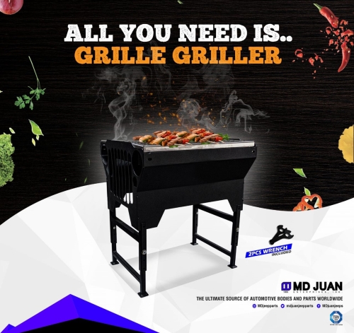 Jeep Barbecue Grill mit seitlichen Frontmasken - Limited Edi