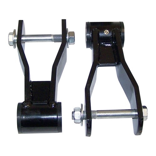 Jeep Cherokee XJ Schäkel Federschäkel Kit verstärkt abschmierbar 1,5" 84-01