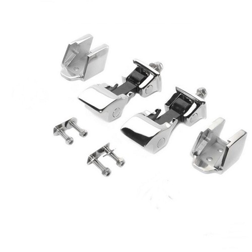 Jeep Wrangler TJ Stainless Steel Hood Catch Kit RT-Off Road 96-06