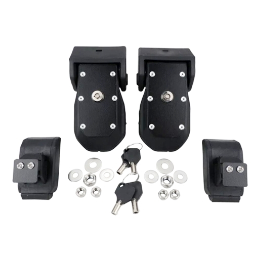 Jeep Gladiator JT Locking Hood Catch Set black 19-26