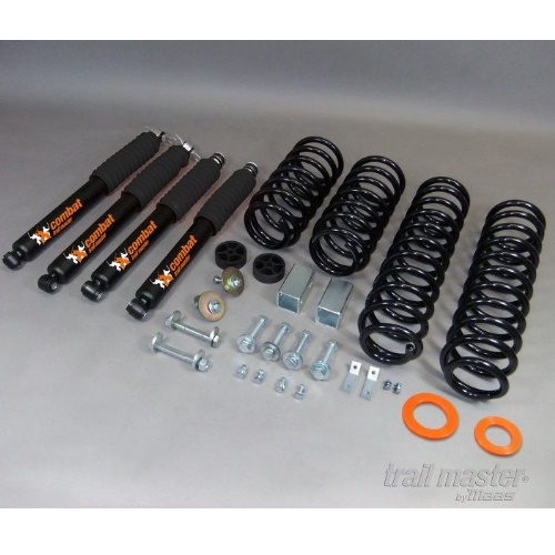 Jeep Wrangler JK 4-door Combat suspension lift 2" 50mm Black Edition Trailmaster year 07-17